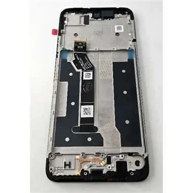 Pantalla lcd para Motorola Moto G35 XT2433 mas tactil negro con marco negro 5D68C28856 Service Pack