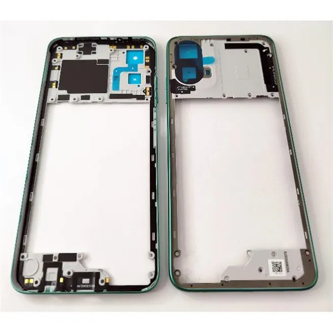 Carcasa o marco central verde para Motorola Moto G35 5G