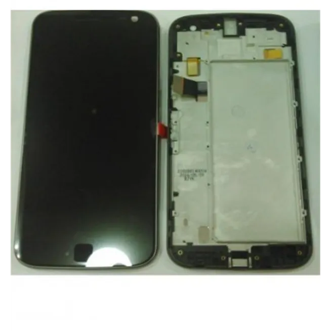 Motorola Moto G4 xt1622 lcd + tactil negro +marco premium