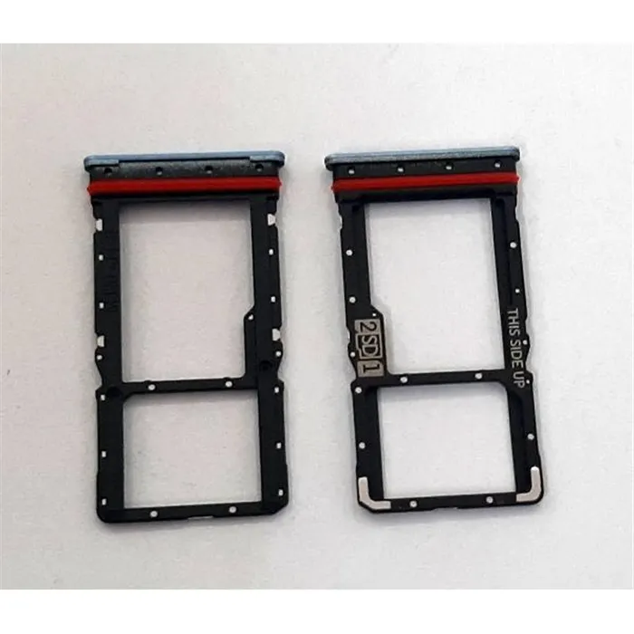 Soporte o bandeja dual sim azul para Motorola Moto G41 5G calidad premium