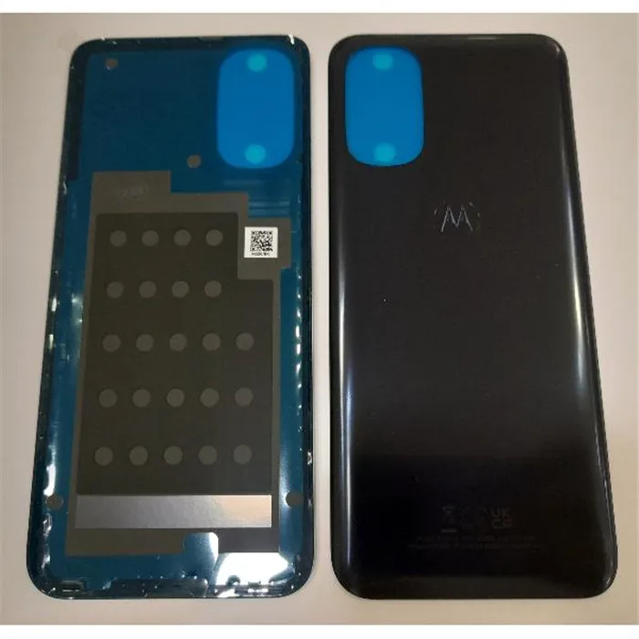 Tapa trasera o tapa bateria negra para Motorola Moto G41 5G Service Pack Premium