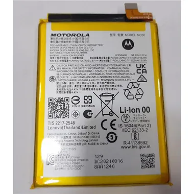 Bateria NC50 5000mAh para Motorola Moto G41 5G SB18D20540 Service Pack