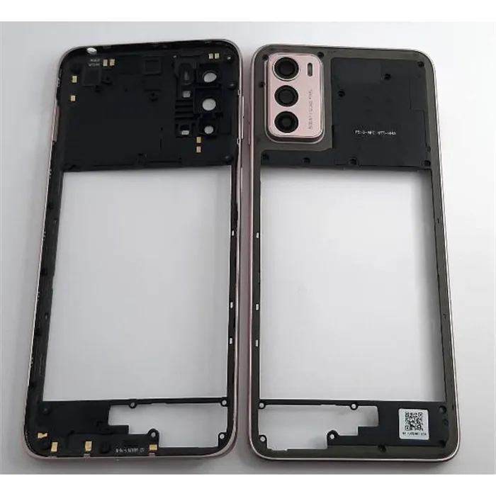 Carcasa trasera o marco dorado para Motorola Moto G42 XT2233-2 calidad premium