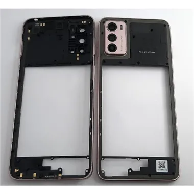 Carcasa trasera o marco dorado para Motorola Moto G42 XT2233-2 calidad premium