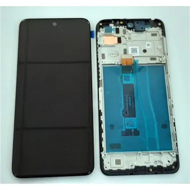 Pantalla lcd para Motorola Moto G42 5D68C21049 mas tactil negro mas marco negro Service Pack
