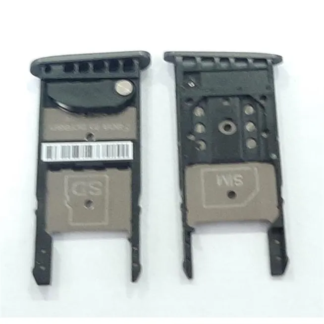Soporte o bandeja single sim negra para Motorola Moto G5 XT1671 calidad premium xt1672 xt1676 xt1677