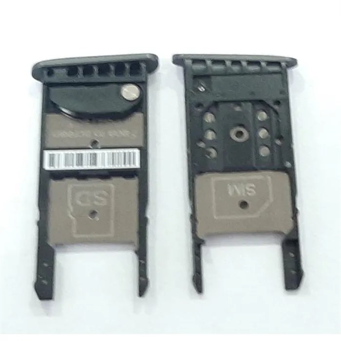 Soporte o bandeja single sim negra para Motorola Moto G5 XT1671 calidad premium xt1672 xt1676 xt1677