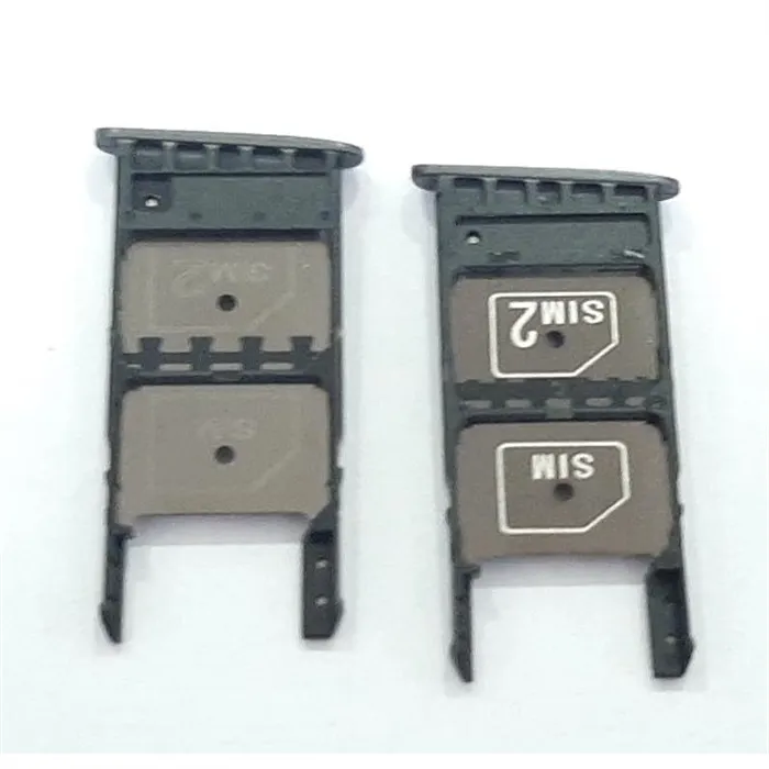 Soporte o bandeja dual sim negra para Motorola Moto G5 XT1671 calidad premium xt1672 xt1676 xt1677