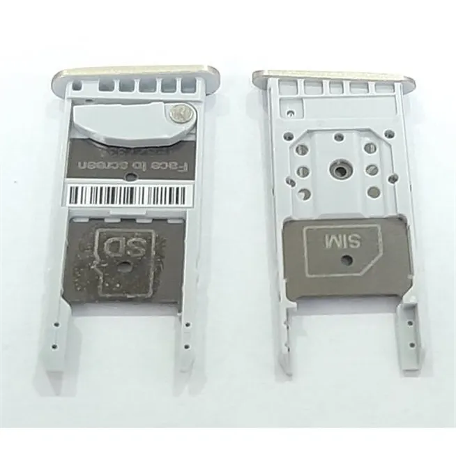 Soporte o bandeja single sim doradad para Motorola Moto G5 XT1671 calidad premium xt1672 xt1676 xt1677