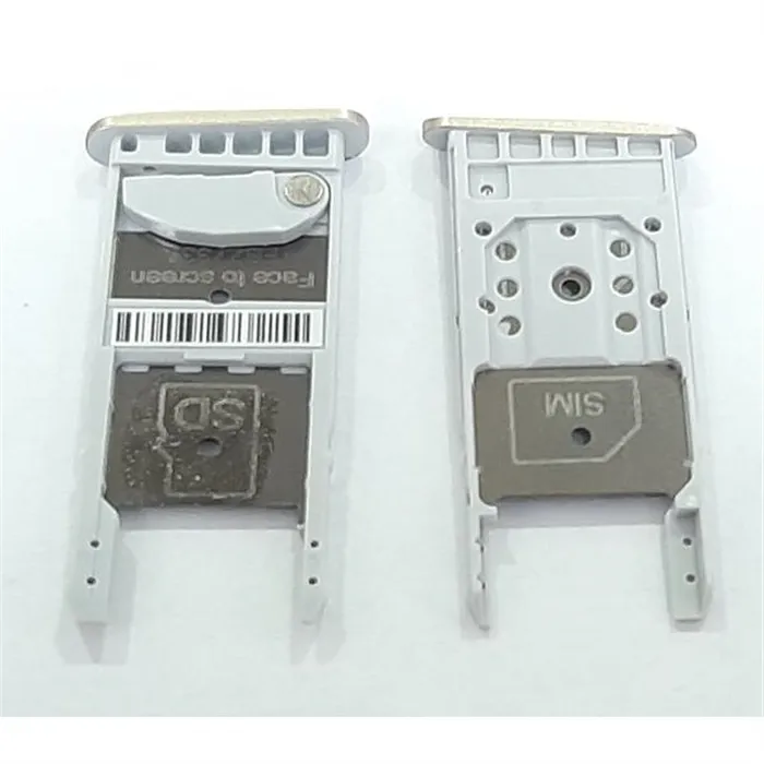 Soporte o bandeja single sim doradad para Motorola Moto G5 XT1671 calidad premium xt1672 xt1676 xt1677