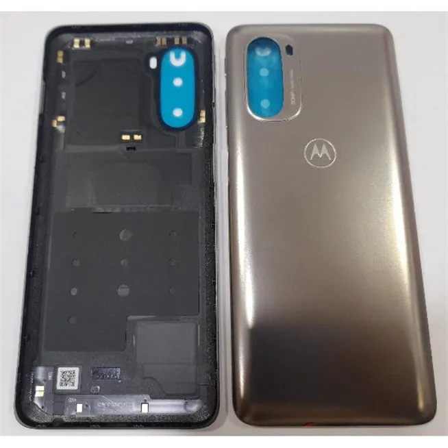 Tapa trasera o tapa bateria plata para Motorola Moto G51 5G 5S58C20023 Service Pack