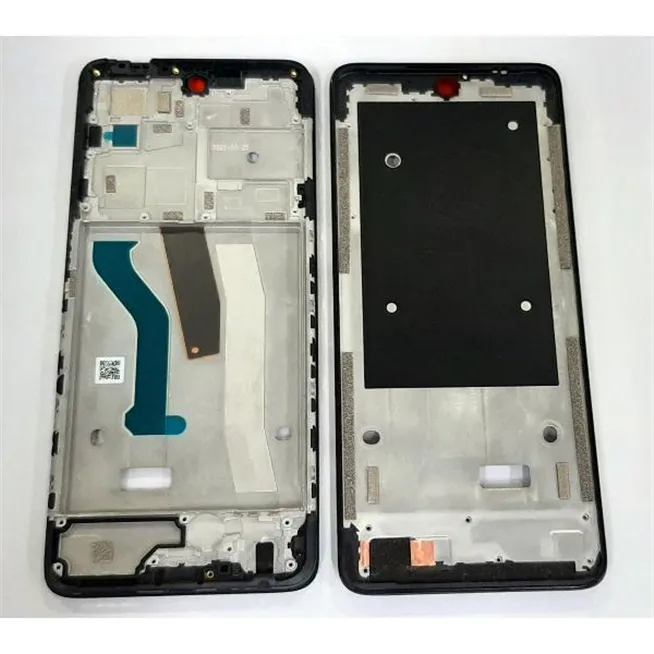 Carcasa central o marco negro para Motorola Moto G51 5G calidad premium