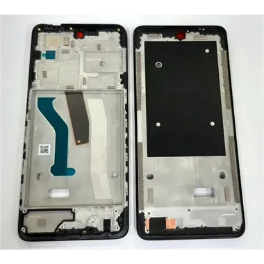 Carcasa central o marco negro para Motorola Moto G51 5G calidad premium