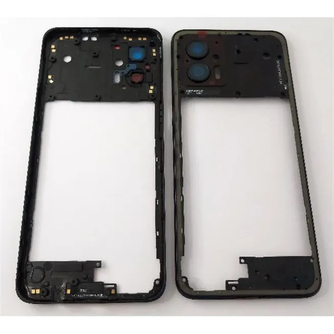 Carcasa trasera o marco negro para Motorola Moto G53 5G 