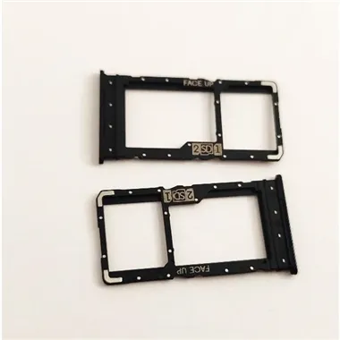 Soporte o bandeja SIM negro para Motorola Moto G53 XT2335-2 Moto G53 5G dual sim calidad premium