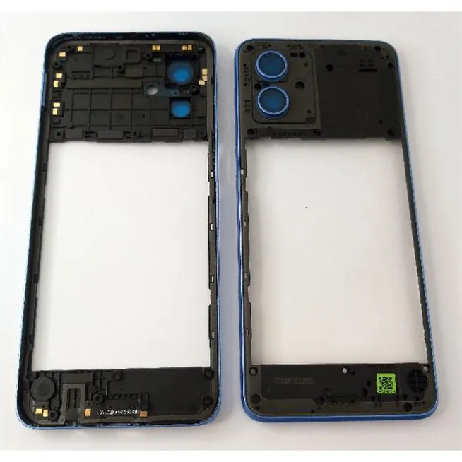 Carcasa central o marco azul oscuro para Motorola MOTO G54 5G Power calidad premium