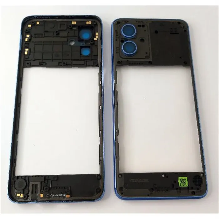 Carcasa central o marco azul oscuro para Motorola MOTO G54 5G Power calidad premium