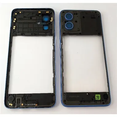 Carcasa central o marco azul oscuro para Motorola MOTO G54 5G Power calidad premium