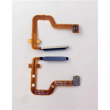 Flex sensor huella dactilar azul oscuro para Motorola MOTO G54 5G XT-2343-1 calidad premium