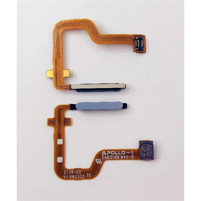Flex sensor huella azul claro para Motorola MOTO G54 5G XT-2343-1 calidad premium