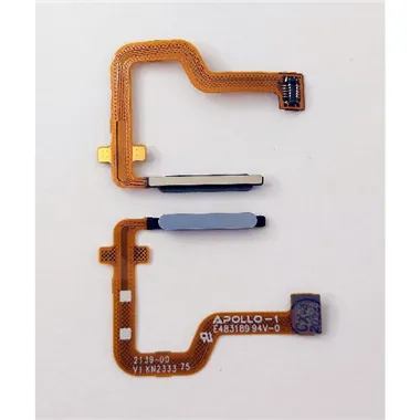 Flex sensor huella azul claro para Motorola MOTO G54 5G XT-2343-1 calidad premium