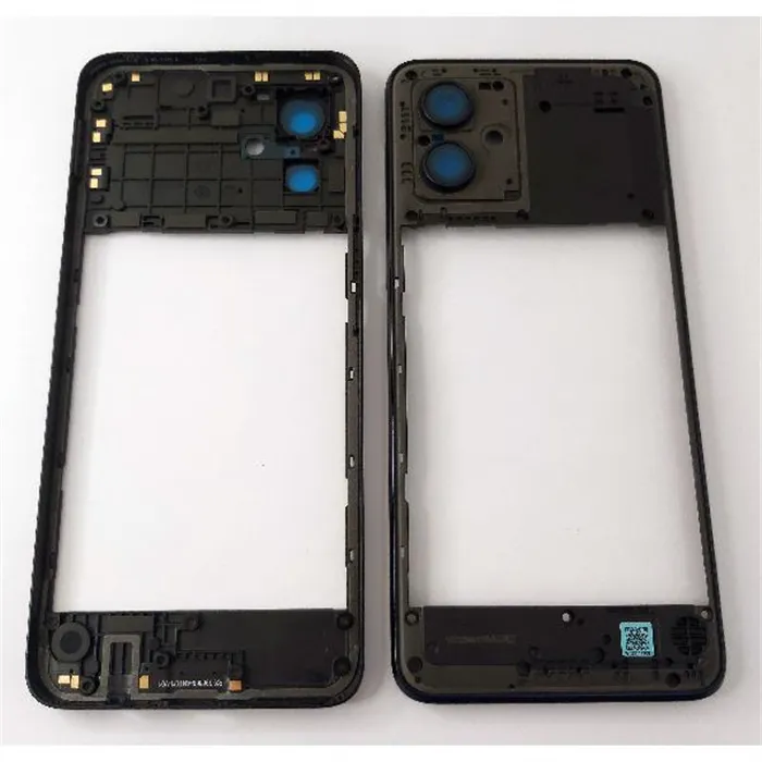 Carcasa central o marco negro para Motorola MOTO G54 5G Power calidad premium