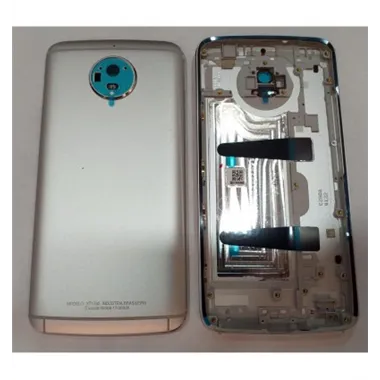 Motorola Moto G5S XT1792 tapa tarsera o tapa bateria plata