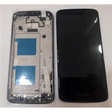 Pantalla lcd para Motorola Moto G6 XT1925 5D68C10107 mas tactil negro mas marco negro Service Pack Premium