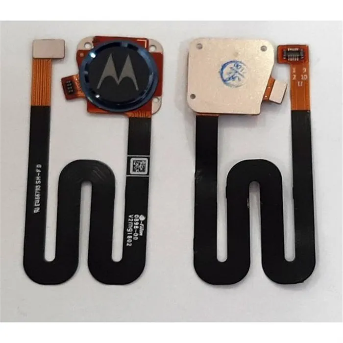 Flex boton home azul para Motorola Moto G6 Play XT1922 calidad premium