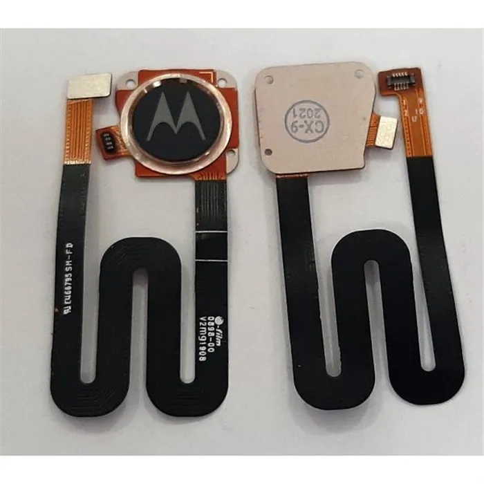 Flex boton home dorado para Motorola Moto G6 Play XT1922 calidad premium