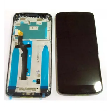 Motorola Moto G6 Play XT1922 pantalla lcd + tactil negro + marco negro premium