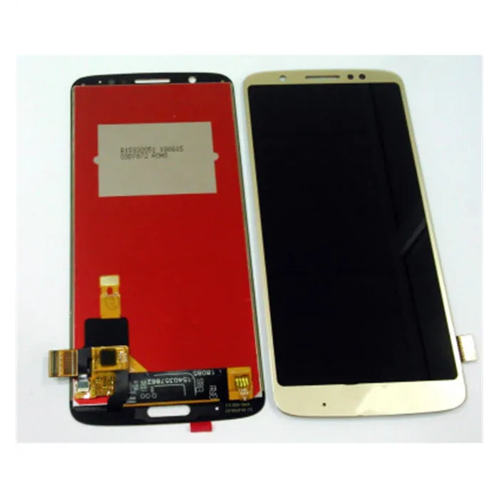 Pantalla LCD para Motorola Moto G6 Plus mas tactil dorado 