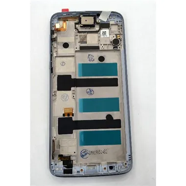 Pantalla lcd para Motorola Moto G6 Plus XT1926 mas tactil azul mas marco azul calidad premium
