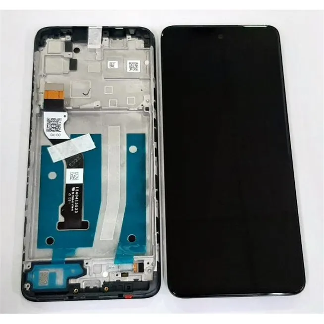 Pantalla lcd para Motorola Moto G60S mas tactil negro mas marco negro Service Pack