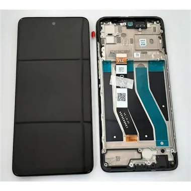 Pantalla lcd para Motorola Moto G62 5D68C20934 mas tactil negro mas marco negro Service Pack