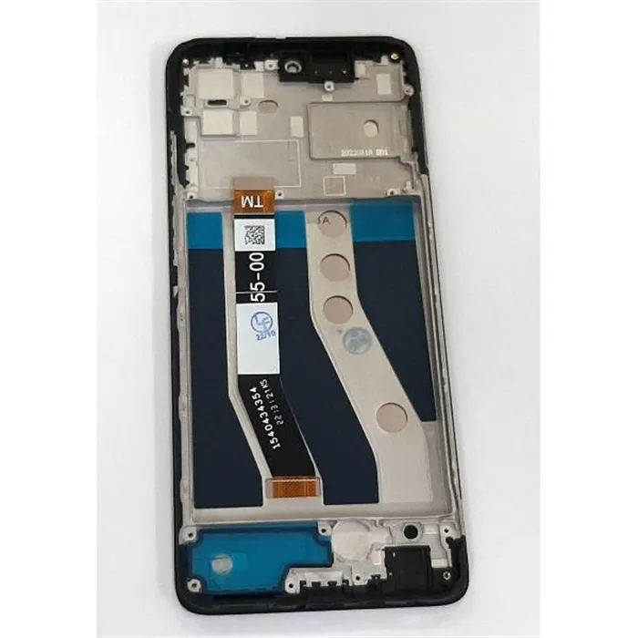 Pantalla lcd para Motorola Moto G62 mas tactil negro mas marco negro calidad premium