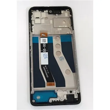 Pantalla lcd para Motorola Moto G62 mas tactil negro mas marco negro calidad premium