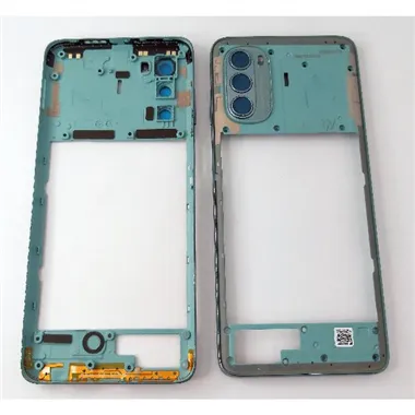 Carcasa o marco central verde para Motorola MOTO G62 5G XT2223-1