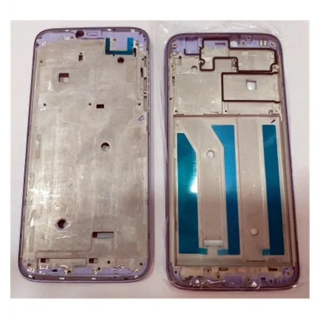 Motorola Moto G7 Power carcasa central o marco purpura XT1955-1 XT1955-2 XT1955-4 XT1955-5 XT1955-6 XT1955-7 XT1955