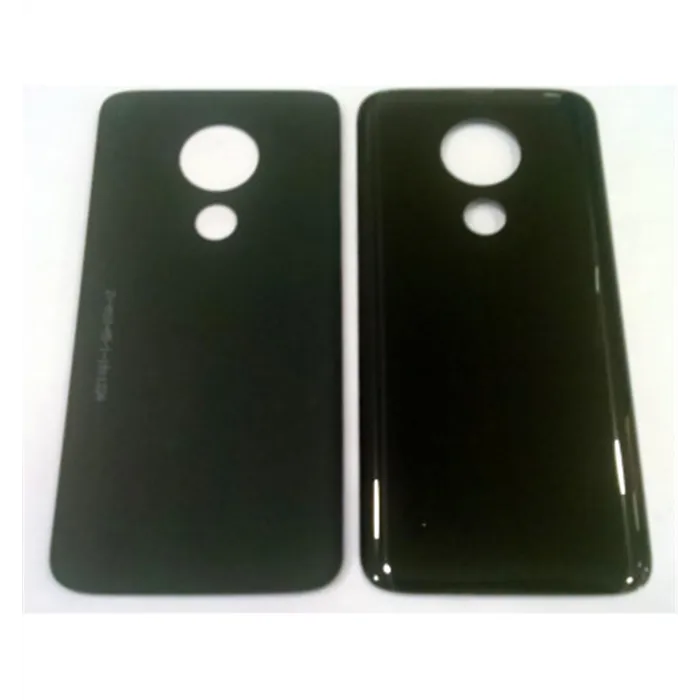 Tapa trasera o tapa bateria negra para Motorola Moto G7 Power XT1955-1 XT1955-2 XT1955-4 XT1955-5 XT1955-6 XT1955-7