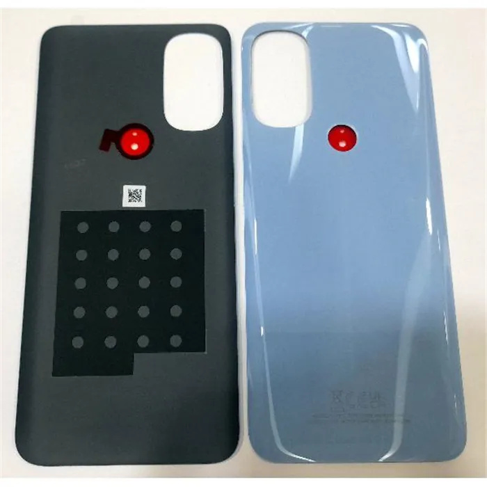 Tapa trasera o tapa bateria azul para Motorola Moto G71 5G 5S58C19921 Service Pack