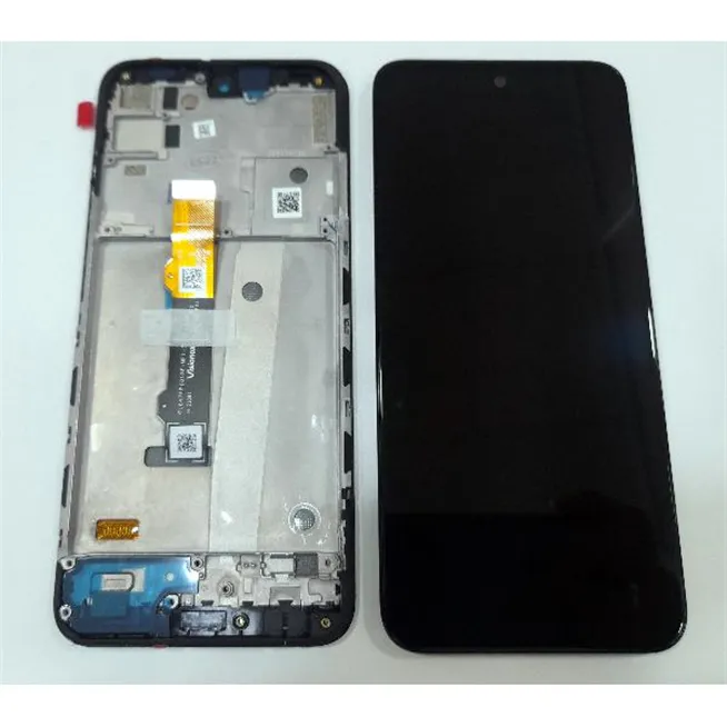 Pantalla lcd para Motorola G71 5D68C19911 mas táctil negro mas marco negro service pack premium