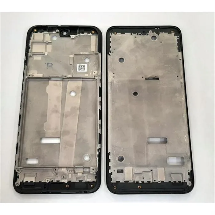 Carcasa central o marco negro para Motorola Moto G71 5G calidad premium