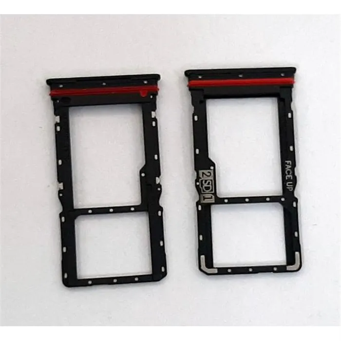 Soporte o bandeja dual sim negra para Motorola Moto G72 XT2255-1 calidad premium