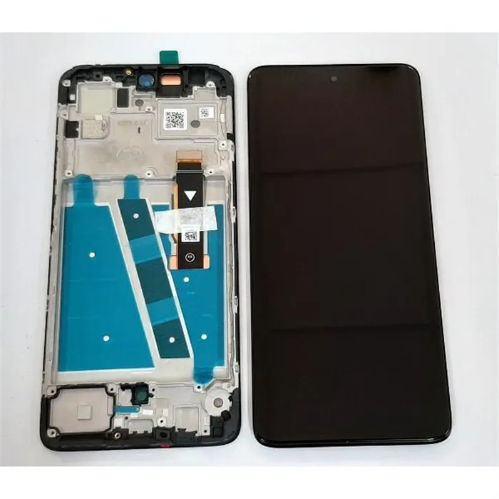 Pantalla lcd para Motorola Moto G72 XT2255-1 5D68C21701 mas tactil negro mas marco negro Service Pack