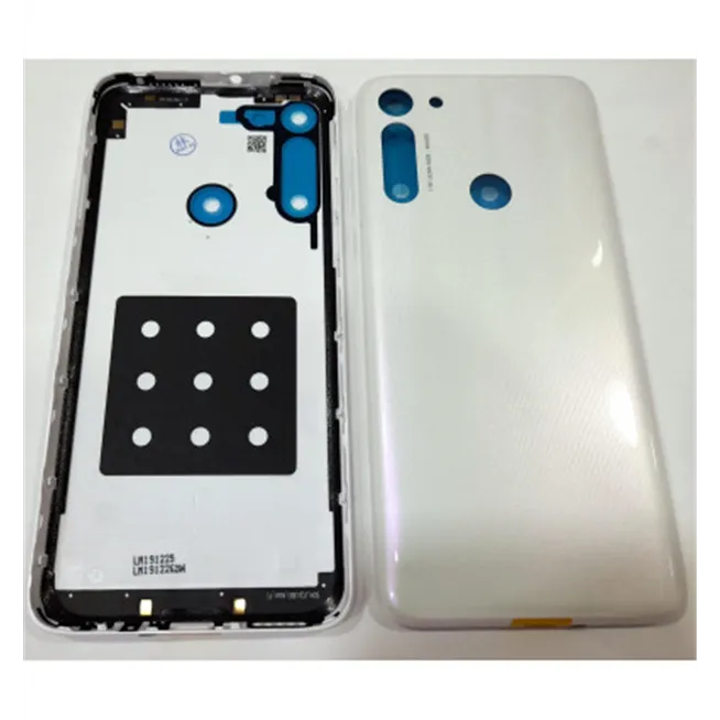 Tapa trasera o tapa bateria blanca para Motorola Moto G8 XT2045-1