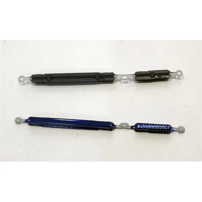 set 2 botones azules para Motorola moto g8 calidad premium