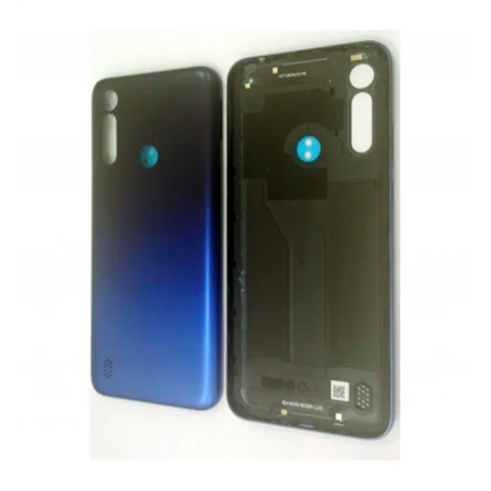 Tapa trasera o tapa bateria azul oscura para Motorola Moto G8 Power