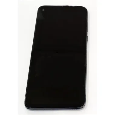 Pantalla lcd para Motorola Moto G8 Power mas tactil negro con marco azul 5D68C16143 Service Pack
