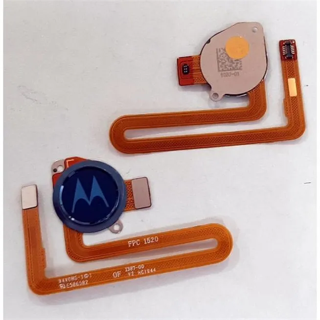 Flex boton home azul para Motorola Moto G8 Power calidad premium